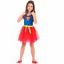 Imagem de Fantasia Super Mulher Infantil Dress Up Original DC Comics Sulamericana 16310