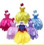 Imagem de Fantasia Vestido Luxo Infantil Princesa Sofia / Rapunzel C/ Tiara