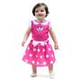 Imagem de Fantasia Vestido Minnie Bebe Rosa - Tamanho P (12 meses) - 922013- Sulamericana