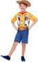 Imagem de Fantasia Woody Toy Story 4 Infantil Roupa Original Disney Macacão Curto Com Chapéu do Cowboy Woody