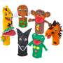 Imagem de Fantoche Animais Selvagens - KIT com 7 Peças (26CM)