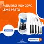 Imagem de Faqueiro inox 20pc leme preto tramontina