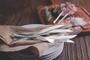 Imagem de Faqueiro tramontina laguna em aço inox com facas de churrasco acabamento em brilho com detalhes no cabo 100 peças