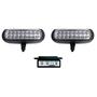 Imagem de Farol Auxiliar com Led AP954 16 Leds Luz na Cor Super Branco - Autopoli