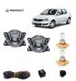 Imagem de Farol Auxiliar Logan 2016 Arteb Com Lamp H16 Kit
