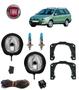 Imagem de Farol Auxiliar Marea Weekend 2003 Com Super Branca Kit