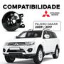 Imagem de Farol Auxiliar Milha Policarbonato Aro Preto Pajero Dakar 2009 10 11 12 13 14 15 16 2017