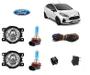 Imagem de Farol Auxiliar New Fiesta 2018 Com Lamp H11 Super Branca Kit