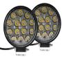 Imagem de Farol Auxiliar Redondo Led 42w 14 Led 6000k - PAR Off-Road