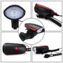 Imagem de Farol Bike Led com Buzina Recarregável Vermelho Farol bike com buzina Lanterna farol de bike