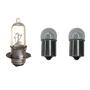 Imagem de Farol Completo Com Carenagem Cor Preto + Piscas, Lâmpadas e  Soquete Do  Farol Moto C100 Biz 2000 2005