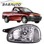 Imagem de Farol corsa pick up 1994 a 2002 cromado direito vidro