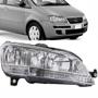 Imagem de Farol Cromado Foco Duplo Fiat Idea Todos 2005 até 2010