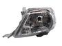Imagem de Farol Cromado Foco Simples Hilux 2009 2010 2011 Esquerdo