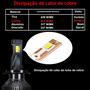 Imagem de Farol de Carro LED H4 H7 H1 H8 H9 H11 - Alta Potência 300W 30000LM 6000K - Canbus 12V