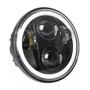 Imagem de Farol De Led 4,5 4 1/2 Polegadas Harley Davidson Original Cree C Halo Neblina Milha Touring Road King Ultra Street Glide