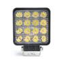 Imagem de Farol de led quadrado 16 led bi-volt 48w branco - Mix