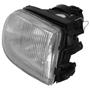 Imagem de Farol De Milha Auxiliar Clio Scénic Megane Laguna R19 1996 A 1999 Estriada Vidro Carcaça Preto