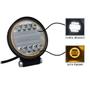 Imagem de FAROL DE MILHA COM SETA 7D 38 LEDs 114W OFF ROAD