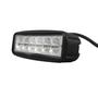 Imagem de Farol de Milha LED 18W 6000K 12V/24V Bivolt 6 LEDs Retangular Universal - Tiger