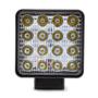 Imagem de Farol de Milha Quadrado 16 Leds 12v/24v 48w LED Longo Alcance Haiz HZ-48W