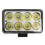 Imagem de Farol de milha retangular 8 leds bivolt 24w - briwax - fino