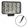 Imagem de Farol de milha retangular 8 leds bivolt 24w - briwax - fino