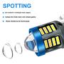 Imagem de Farol de Motocicleta LED H4/BA20D/H6 - Dupla Cor, Hi/Lo Beam, para Moto e Scooter