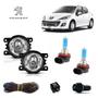 Imagem de Farol de Neblina Peugeot 207 2010 Com Super Branca Kit