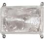 Imagem de Farol Dianteiro Direito E Esquerdo Retangular C/lamp Trators