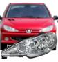 Imagem de Farol Dianteiro Peugeot 206 2003 2004 2005 2006 2007 Lado Esquerdo