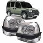 Imagem de Farol Doblo Elx Adventure 07 08 09 Cromado Com Milha Ld