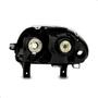 Imagem de Farol Elétrico Clio 1999 A 2002 Foco Duplo Cromado Sem Motor