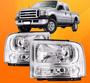 Imagem de Farol Ford F250 F350 F4000 2006 2008 2009 2010 2011 2012 Lado Direito Novo