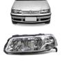 Imagem de Farol Gol Parati Saveiro G3 1999 a 2005 Cromado Foco Duplo Esquerdo