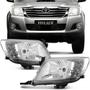 Imagem de Farol Hilux 2012 2013 2014 15  14 13 12 Sr Srv Cromado