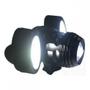 Imagem de Farol Lanterna Recarregável USB 2cob Led Capacete Bike