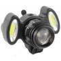 Imagem de Farol Lanterna Recarregável USB 2cob Led Capacete Bike