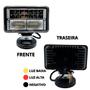Imagem de Farol Led Forte Universal 108w Retangular  Caminhao Bi Volt