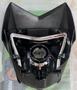 Imagem de Farol mais Carenagem Completa Resistente Frente Moto Honda Nxr 150 Bros 13 A 14 preto