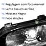 Imagem de Farol Mascara Negra Mod AC Parati 1996 1997 1998 1999