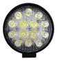 Imagem de Farol Milha 14 Leds Off Road Redondo 48w