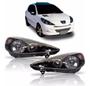 Imagem de Farol Peugeot 207 Hoggar 2009 10 11 12 13 2014 Mascara Negra