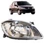 Imagem de Farol Prisma Celta 2007 08 09 10 11 12 13 a 16 Cromado LD
