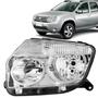 Imagem de Farol Renault Duster 2012 2013 2014 2015 Cromado