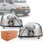 Imagem de Farol Renault Master / 2009 A 2012  Lado Direito (Passageiro)  Com Motor