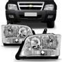 Imagem de Farol S10 Blazer 2001 2002 2003 2004 2005 2006 2007 2008 2009 2010 2011 Cristal
