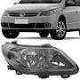 Imagem de Farol Volkswagen Gol G5 Saveiro Voyage 2009 a 2013 Cromado Onix Fume Arteb