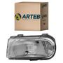 Imagem de Farol VW Gol G2 95 a 2003 Parati 96 a 2000 Saveiro 98 a 99 Foco Simples H4 Arteb