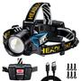 Imagem de Farol XILUO 100000LM com Sensor de Zoom - 8 Modos - IP68